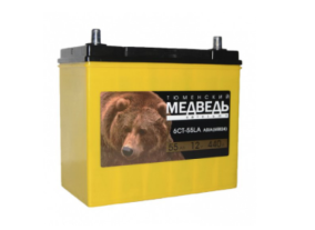 Купить 55 АКБ (65B24R) Тюменский медведь LA  п/п в Барнауле | Купить аккумулятор  55 АКБ (65B24R) Тюменский медведь LA  п/п недорого